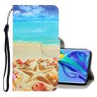 For Huawei Mate 30 Pro 3D Colored Drawing Horizontal Flip PU Leather Case with Holder & Card Slots & Wallet(Pentagram) - 1