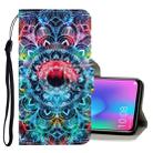 For Huawei Honor 10 Lite 3D Colored Drawing Horizontal Flip PU Leather Case with Holder & Card Slots & Wallet(Mandala) - 1