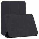 For iPad mini 6 Horizontal Flip Ultra-thin Double-sided Clip Non-buckle Magnetic PU Tablet Case With Three-folding Holder & Sleep / Wake-up Function(Black) - 1