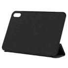 For iPad mini 6 Horizontal Flip Ultra-thin Double-sided Clip Non-buckle Magnetic PU Tablet Case With Three-folding Holder & Sleep / Wake-up Function(Black) - 6