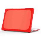 For MacBook Pro 13.3 inch with Touch Bar (A2159 / A1989) TPU + PC Two Color Laptop Protective Case(Red) - 1