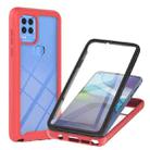 For Motorola Moto G Stylus 2021 5G Starry Sky Solid Color Series Shockproof PC + TPU Protective Case with PET Film(Red) - 1