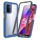 For OPPO A54 5G / A74 5G / A93 5G / OnePlus Nord N200 5G Starry Sky Full Body Hybrid Shockproof Phone Case(Blue) - 1