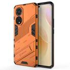 For Huawei nova 9 Punk Armor 2 in 1 PC + TPU Shockproof Case with Invisible Holder(Orange) - 1