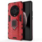 For Honor Magic3 Pro+ PC + TPU Shockproof Protective Case with Magnetic Ring Holder(Red) - 1