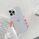 Suitcase Stripe Dual-side Laminating TPU Protective Case For iPhone 13 Pro(White) - 1