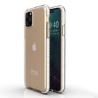 For iPhone 11 TPU Two-color Drop-proof Protective Case(White) - 1
