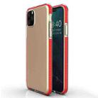 For iPhone 11 Pro TPU Two-color Drop-proof Protective Case(Chinese Red) - 1