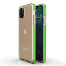 For iPhone 11 Pro Max TPU Two-color Drop-proof Protective Case(Fresh Green) - 1