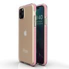 For iPhone 11 Pro Max TPU Two-color Drop-proof Protective Case(Girl Pink) - 1