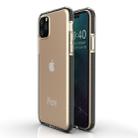 For iPhone 11 Pro Max TPU Two-color Drop-proof Protective Case(Black) - 1
