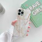 Marble Pattern TPU Shockproof Protective Case For iPhone 13(Topaz) - 1