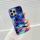 Laser Marble Pattern TPU Protective Case For iPhone 13 Pro Max(Fantasy) - 1