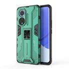 For Huawei nova 9 Supersonic PC + TPU Shock-proof Protective Case with Holder(Green) - 1