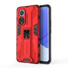 For Huawei nova 9 Supersonic PC + TPU Shock-proof Protective Case with Holder(Red) - 1