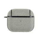 Nylon Waterproof Wireless Earphone Protective Case with Hook for AirPods 3(Grey) - 1