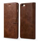 For iPhone 6 / 6s LC.IMEEKE Calf Texture Horizontal Flip Leather Case, with Holder & Card Slots & Wallet(Brown) - 1