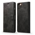 For iPhone 6 / 6s LC.IMEEKE Calf Texture Horizontal Flip Leather Case, with Holder & Card Slots & Wallet(Black) - 1
