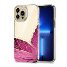 Dual-side Laminating Butterfly Pattern TPU Phone Case For iPhone 11(Red) - 1