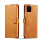 For iPhone 11 Pro LC.IMEEKE Calf Texture Horizontal Flip Leather Case, with Holder & Card Slots & Wallet(Yellow) - 1
