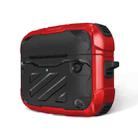 Transformers Series TPU+PC Wireless Earphone Protective Case For AirPods 3(Red) - 1