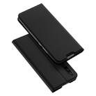 For Huawei Honor Play 3 DUX DUCIS Skin Pro Series Horizontal Flip PU + TPU Leather Case, with Holder & Card Slots(Black) - 1