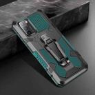 For Samsung Galaxy A03s 166mm Armor Warrior Shockproof PC + TPU Protective Case(Army Green) - 1