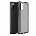 For Samsung Galaxy A03s 166mm Four-corner Shockproof TPU + PC Protective Case(Black) - 1