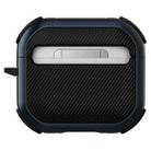 Wireless Earphones Shockproof Thunder Mecha TPU Protective Case For AirPods 3(Blue) - 2