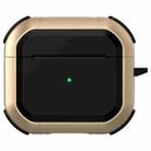 Wireless Earphones Shockproof Thunder Mecha TPU Protective Case For AirPods 3(Gold) - 1