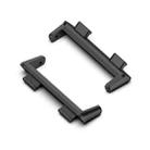 For OPPO Watch 2 46mm 1 Pair Metal Watch Band Connector(Black) - 1
