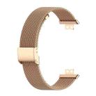 For Huawei Watch Fit Mesh Metal Watch Band(Rose Gold) - 1