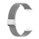 For Huawei Watch Fit Mesh Metal Watch Band(Silver) - 1