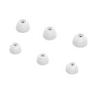 For Samsung Galaxy Buds2 Wireless Earphone Silicone Earplug Sleeve Ear Cap Earmuffs(White) - 1