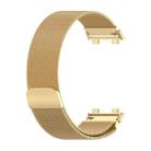 For OPPO Watch 2 42mm Milan Metal Watch Band(Gold) - 1
