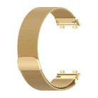For OPPO Watch 2 46mm Milan Metal Watch Band(Gold) - 1
