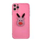 Christmas Wave Shockproof TPU Protective Case For iPhone 13 Pro(Elk) - 1