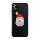 Christmas Wave Shockproof TPU Protective Case For iPhone 13 Pro(Santa Claus) - 1