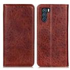 For OPPO K9 Pro Magnetic Crazy Horse Texture Horizontal Flip Leather Case with Holder & Card Slots & Wallet(Brown) - 1