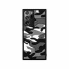 For Samsung Galaxy Note20 Ultra Camouflage Clouds Embossed Skin Feel Silicone Shockproof Case(Black) - 1