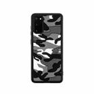 For Samsung Galaxy S20 Camouflage Clouds Embossed Skin Feel Silicone Shockproof Case(Black) - 1