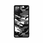 For Samsung Galaxy S20 FE Camouflage Clouds Embossed Skin Feel Silicone Shockproof Case(Black) - 1