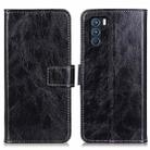 For OPPO K9 Pro Retro Crazy Horse Texture Horizontal Flip Leather Case with Holder & Card Slots & Photo Frame & Wallet(Black) - 1