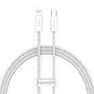 Baseus CALD000002 Dynamic Series 20W USB-C / Type-C to 8 Pin Fast Charging Data Cable, Cable Length:1m(White) - 1