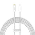 Baseus CALD000102 Dynamic Series 20W USB-C / Type-C to 8 Pin Fast Charging Data Cable, Cable Length:2m(White) - 1