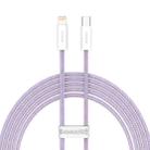 Baseus CALD000105 Dynamic Series 20W USB-C / Type-C to 8 Pin Fast Charging Data Cable, Cable Length:2m(Purple) - 1