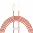 Baseus CALD000107 Dynamic Series 20W USB-C / Type-C to 8 Pin Fast Charging Data Cable, Cable Length:2m(Orange) - 1