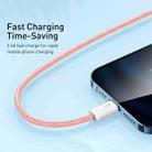 Baseus CALD000407 Dynamic Series 2.4A USB to 8 Pin Fast Charging Data Cable, Cable Length:1m(Orange) - 3