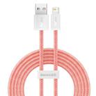 Baseus CALD000507 Dynamic Series 2.4A USB to 8 Pin Fast Charging Data Cable, Cable Length:2m(Orange) - 1