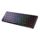 ONIKUMA G29 69 Keys Three-mode RGB Light Wireless Low Axis Mechanical Keyboard(Black) - 1